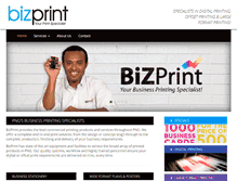 Tablet Screenshot of bizprint.com.pg